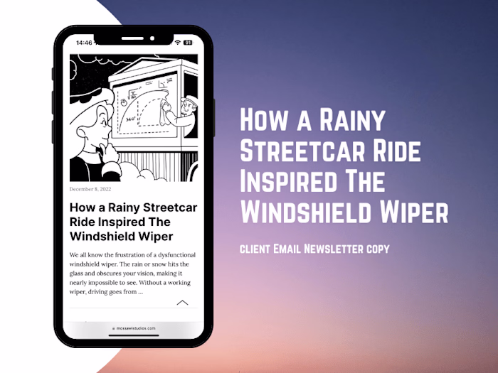 Mossawi Studios | Email Newsletter