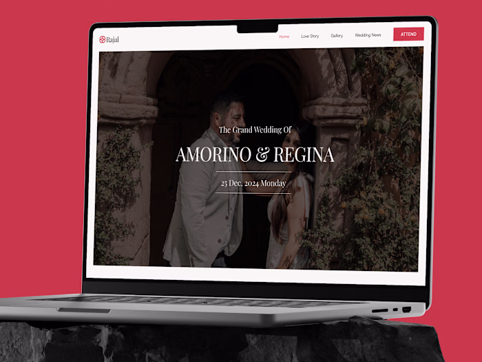 Wedding Framer Website