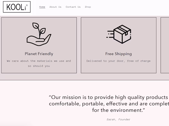 KooliHealth Shopify Dropshipping Store