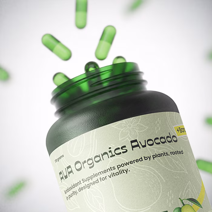 Product Package Design For Ava Organics