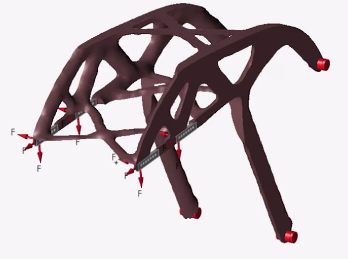 Dissolvable Support Rear Wing Holder