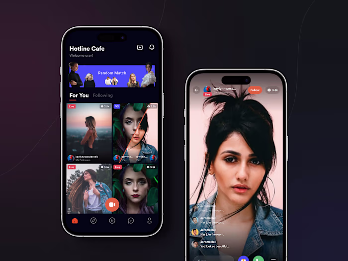 Hotline Cafe - Meet random people