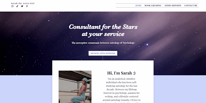 Astrology Consulting Website