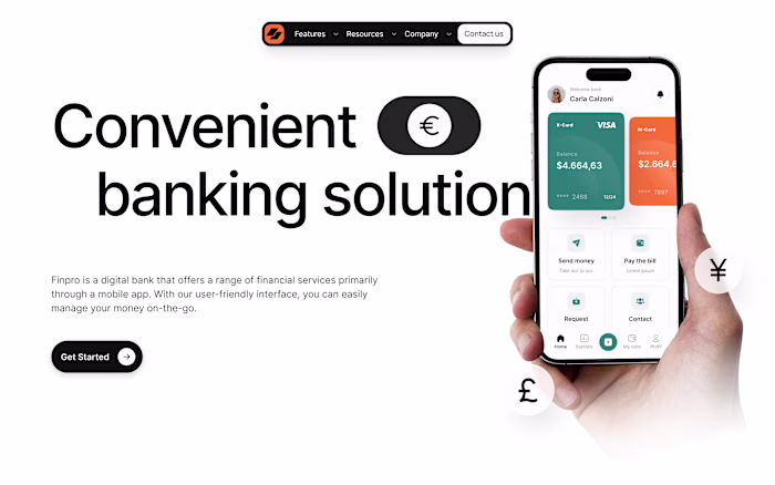 Website Design UX & UI 