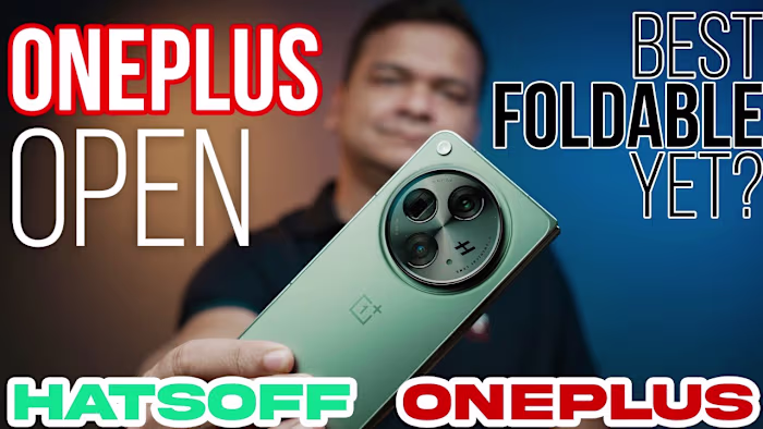 OnePlus Open : The Best Folding Phone - YouTube