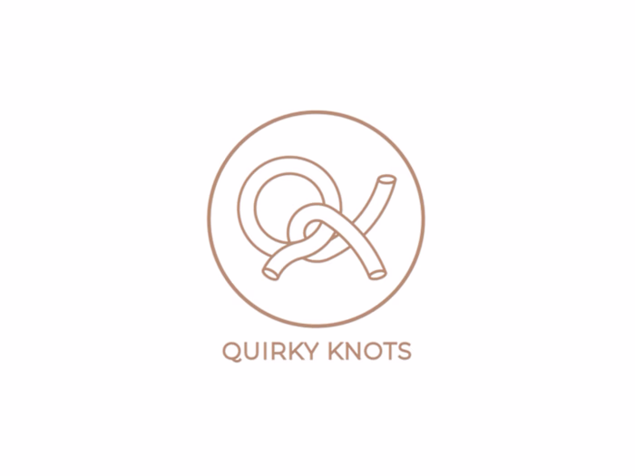 A minimalist logo animation created