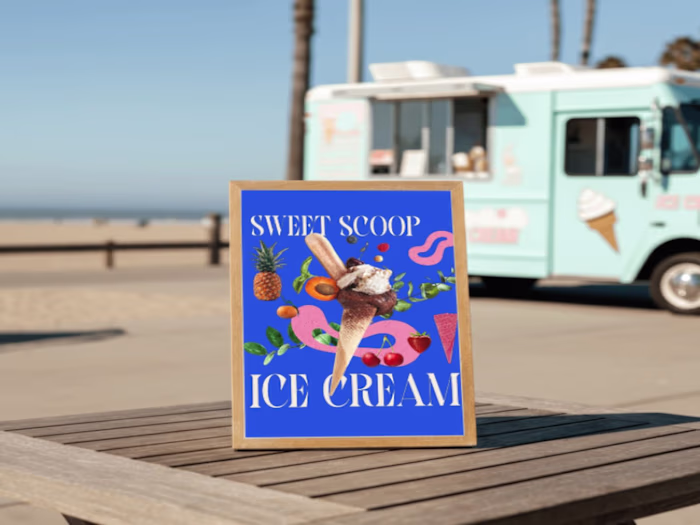 Sweet Scoops - Branding