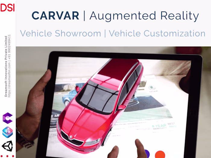 Augmented Reality Car Showroom