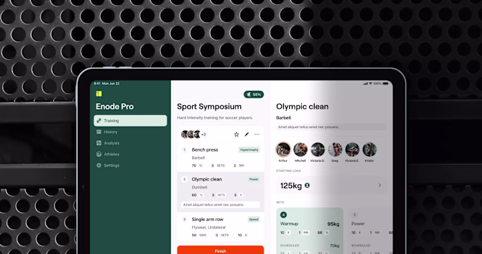 UI/UX Design (Website, Apple Watch, Mobile App) | Fitness