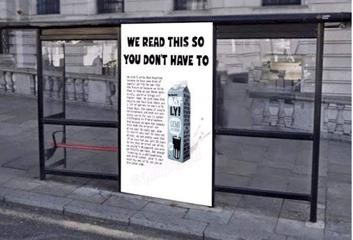 Spec work: Oatly