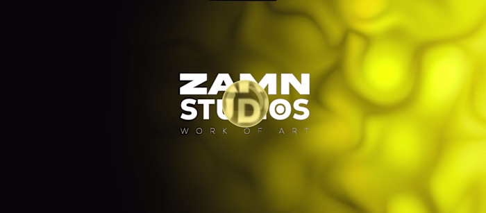 Interactive Hero Section for Zamn Studios with Spline3D