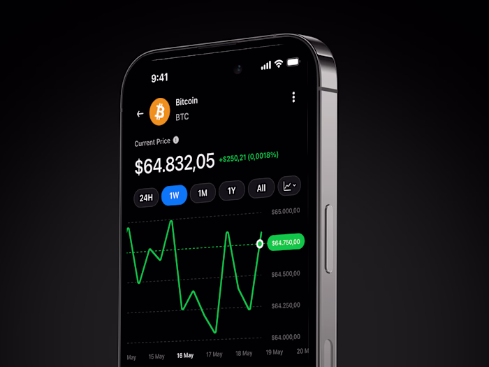 Kripset Crypto Exchange Mobile App Design
