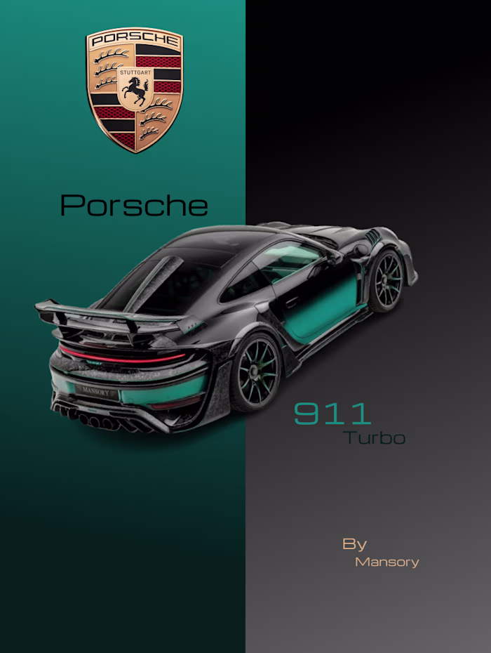 Porsche 911 Turbo By Mansory-poster