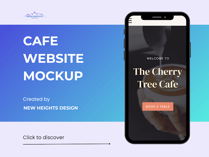 The Cherry Tree Cafe - Mockup
