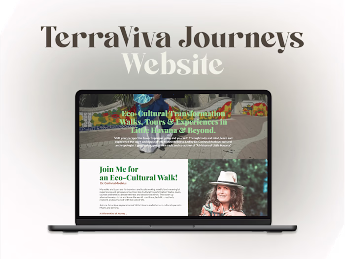 TerraViva Journeys | UI Design on Behance