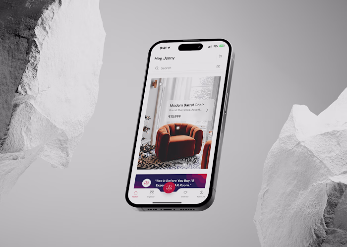 DecoAR: Reimagining Home Design with AR :: Behance