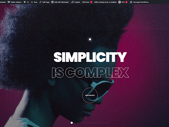 Full website creation