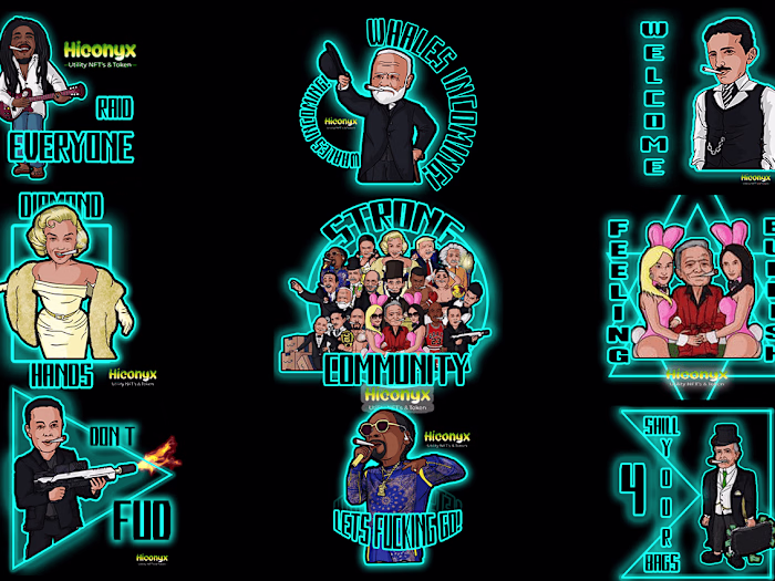 Hiconyx telegram sticker pack