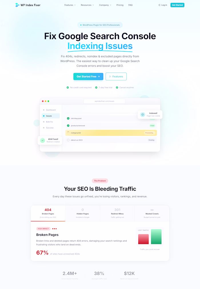Wp Index Fixer