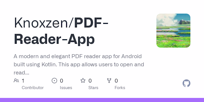 PDF Reader App