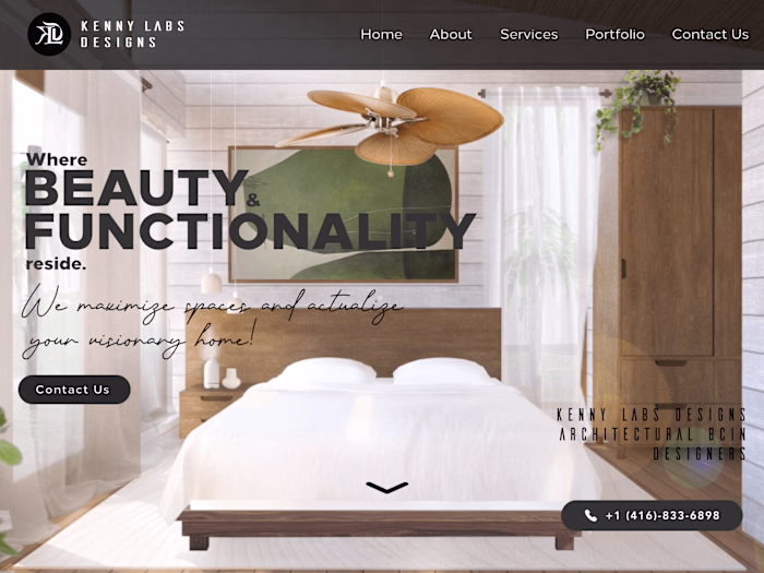 Kenny Labs Designs - Website Design