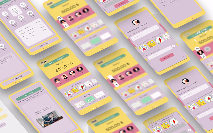 UX & UI Design Project (Track APP)