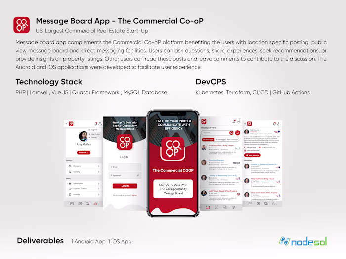 Mobile App Development: Message Board APP