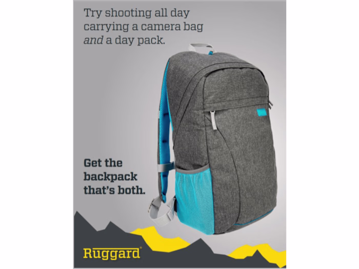 In-Store Display: Ruggard Compact DSLR Backpack