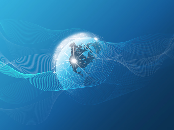 Next-Gen Blue Tech Visuals (Stock