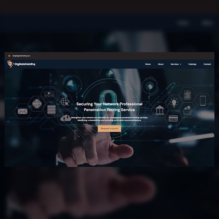 Website design Digital shield hq