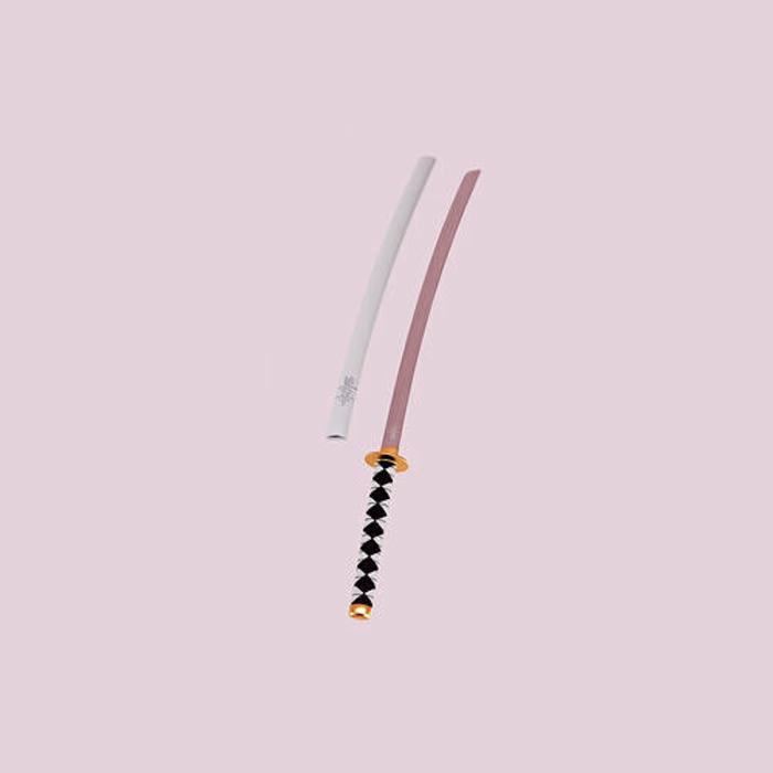 Stylized Katana 3D Model Creation
