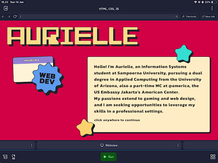 Portfolio Website is now Under Development!!