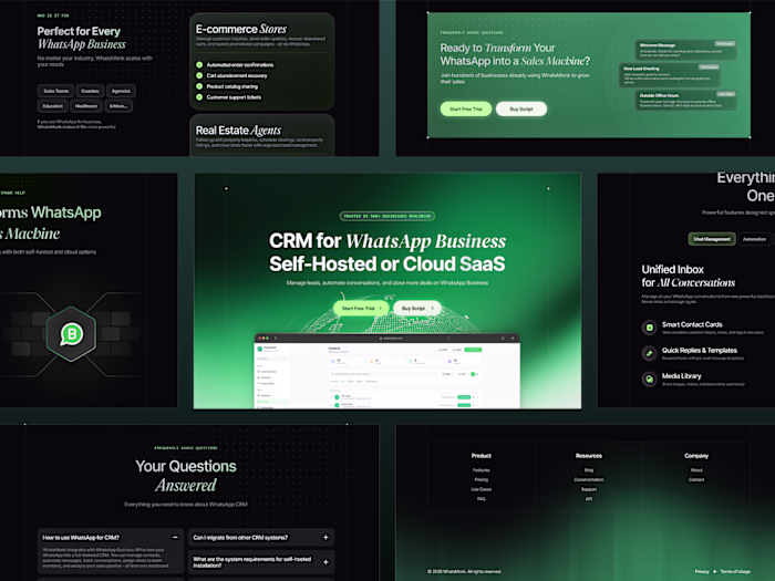 Just delivered a CRM for