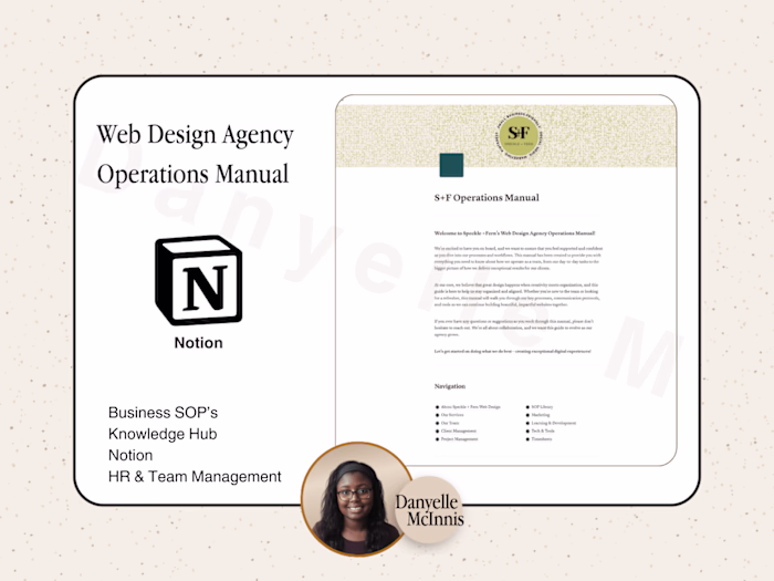 Business Operations Manual in Notion