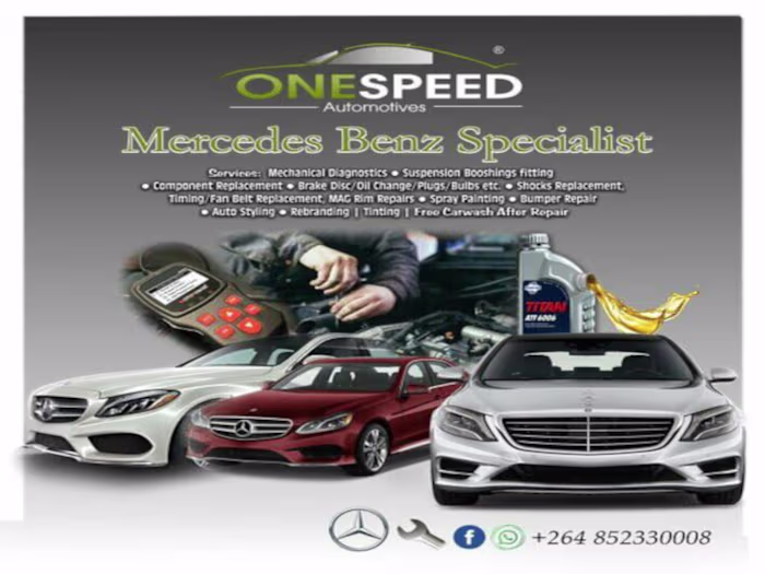 Cadet Benz Motor Repairs Poster