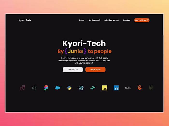 Kyori-Tech - Development web and mobile
