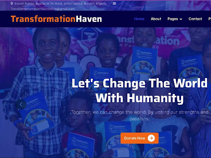 Responsive NGO Website