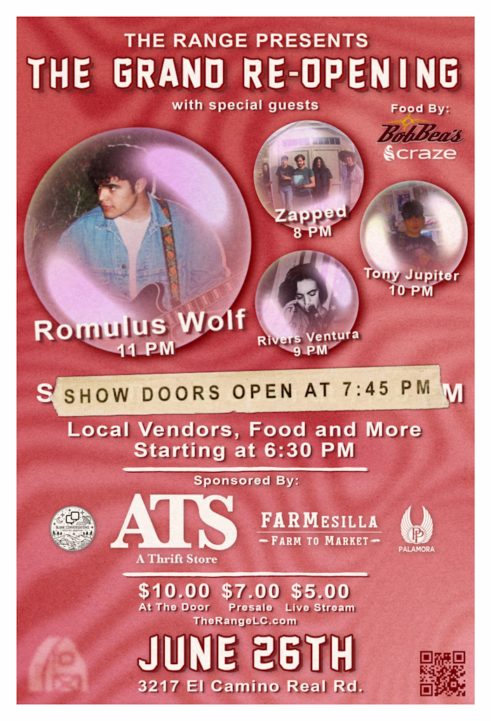 "The Range Presents" Series | Poster Design