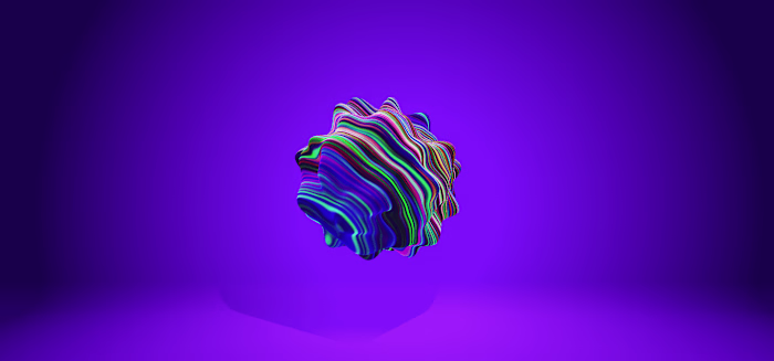 Abstract 3D - Morphing effect