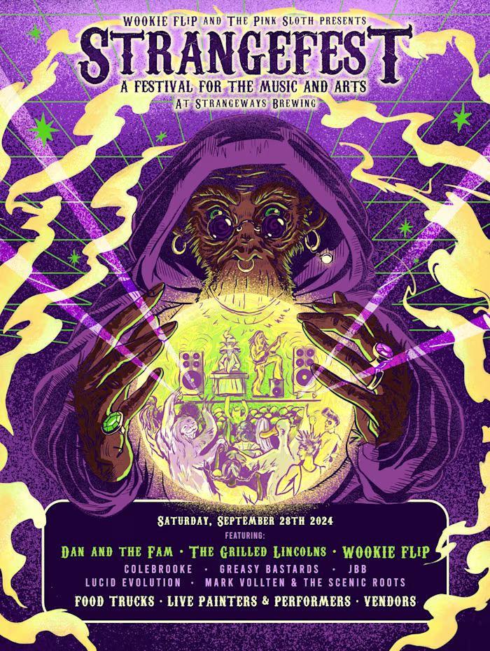 StrangeFest Poster Design