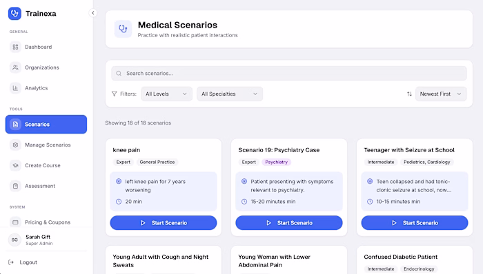 Designed an AI-powered voice-based training