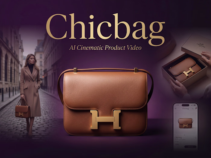 AI-Powered Luxury Fashion Ad