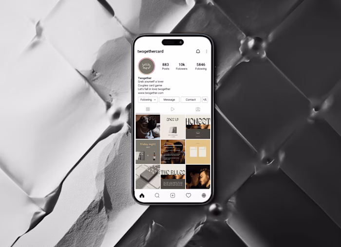 Lifestyle couples card game | Brand Identity Design