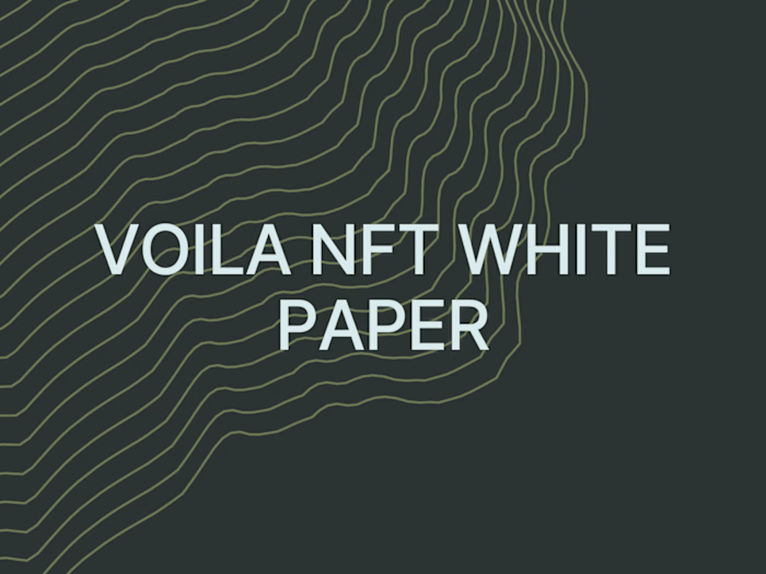 VOILA NFT WHITE PAPER