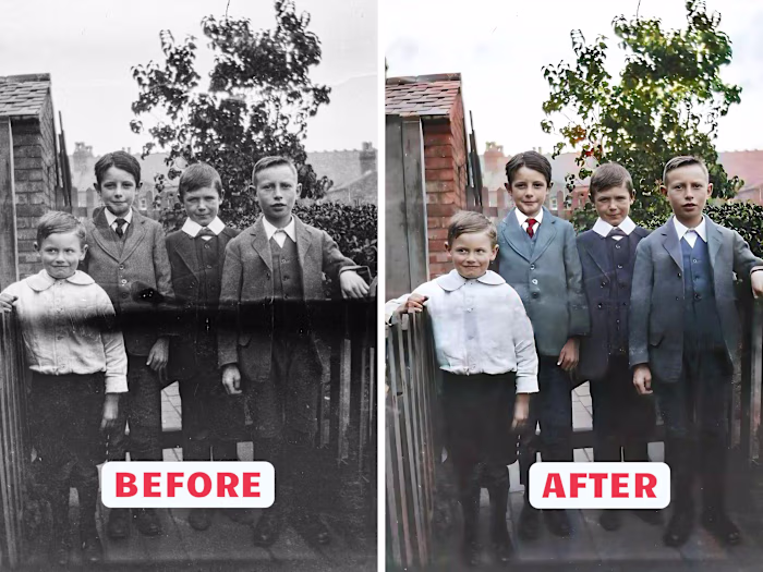 Restoration and Colorization of Vintage Photos