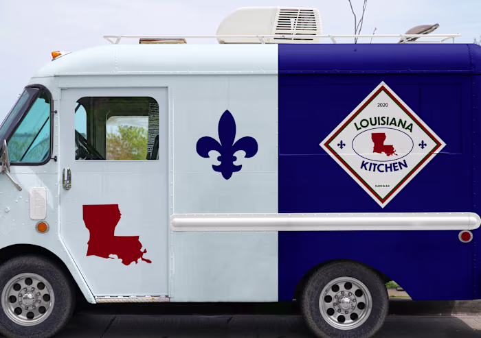Brand Development for Louisiana Kitchen Foodtruck