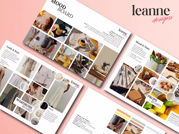 Case Study 1 – Beauty Brand Virtual Shoot Styling Concept