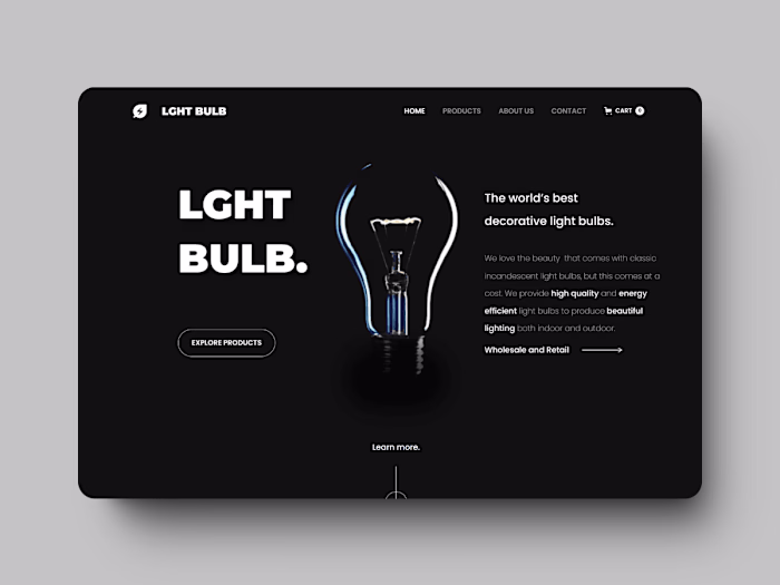 LGHT - web design and development