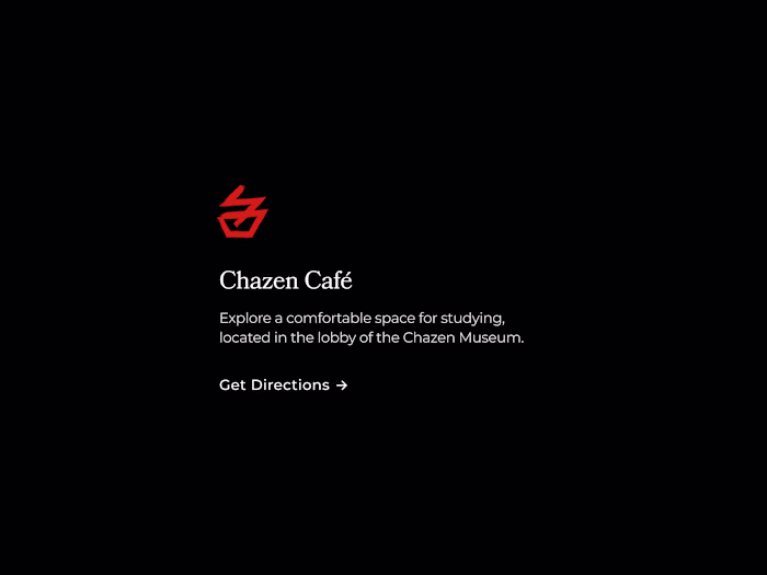 I spent some time this morning refreshing the Chazen Museum ...