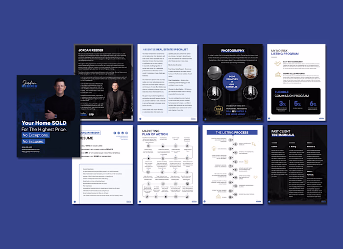 Real Estate Listing Presentation Design (eBook / PDF) A mode...